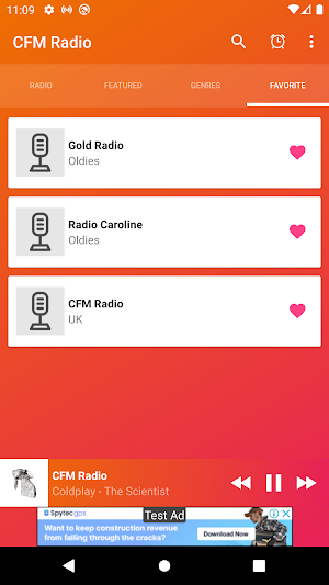 CFM Radio App fm UK Screenshot 3