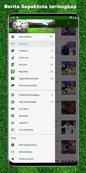 Berita Bola Screenshot 0