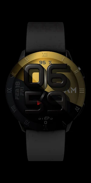 [SSP] Dual Tone Watch Face Screenshot 1