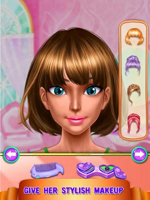 Hairdresser Hair Salon and Best Dressup Free Game Screenshot 3