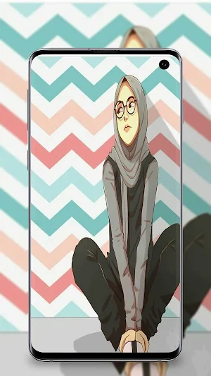 Hijab Girl Wallpaper Screenshot 2