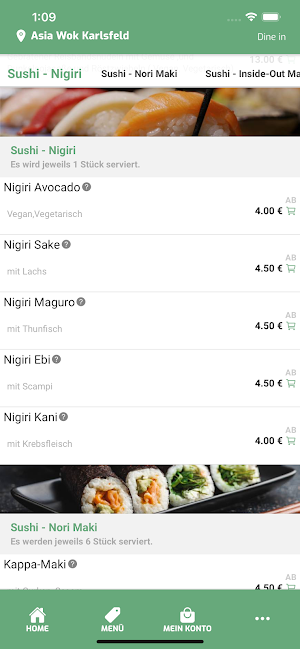 Asia Wok Karlsfeld Screenshot 2