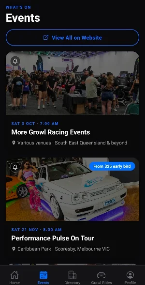 Growl Racing Screenshot 1