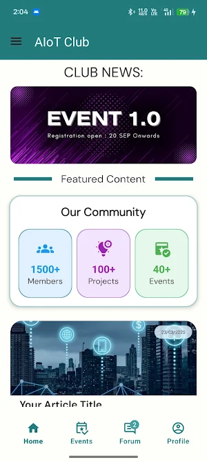 AIOT Club Screenshot 0