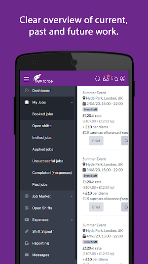 FlexHub Field App Screenshot 2