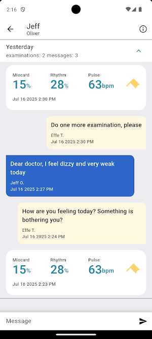 Ecg4me Doctor Screenshot 1