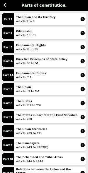 Constitution of india Screenshot 3