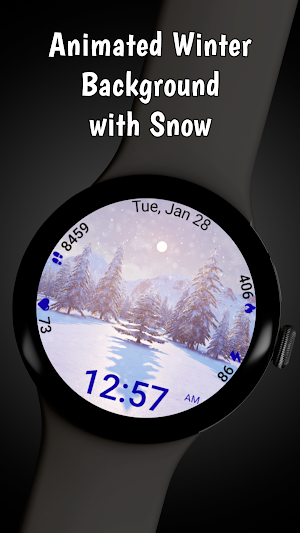 Winter Mountain Landscape WF Screenshot 1