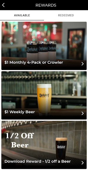 DeWolf Brewing Company Screenshot 2