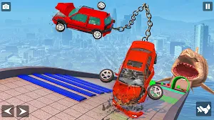 Impossible Destruction Car Survival Racing 3D Screenshot 0