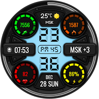 Lumen Digital Watch Face