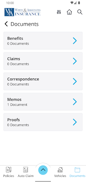 W&A Insurance Online Screenshot 2