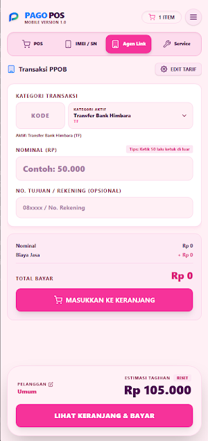 PAGO POS - Aplikasi Kasir Screenshot 2