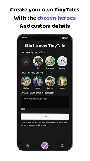 TinyTales - AI Bedtime Stories Screenshot 2