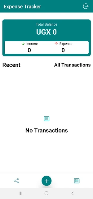Expenditure Tracker Screenshot 0