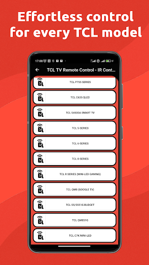 TCL TV Remote Control Screenshot 1