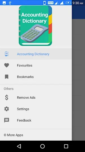 Accounting Dictionary Screenshot 0