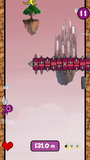 Jump Up: The alien octopus Screenshot 1