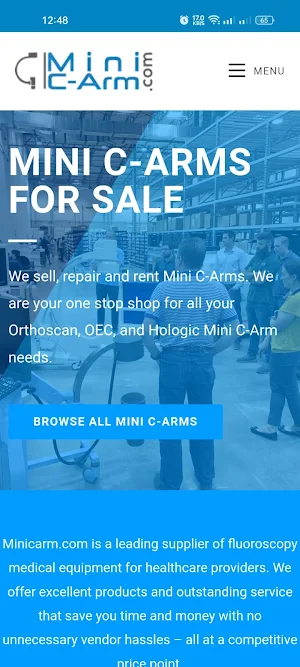 Mini C Arm Screenshot 3