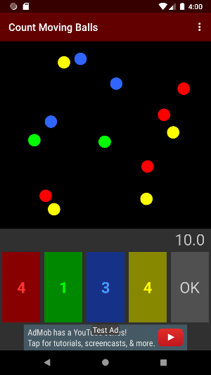 Count Moving Balls Screenshot 1
