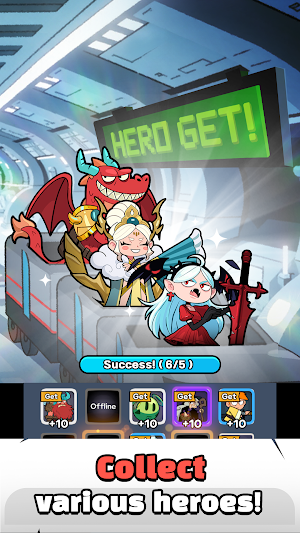 Lucky Assemble: Merge&Defense Screenshot 2