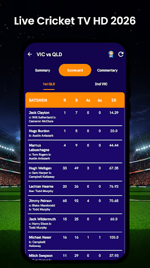 Live Cricket TV HD 2026 Screenshot 2