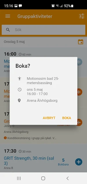 Arena Älvhögsborg Screenshot 1
