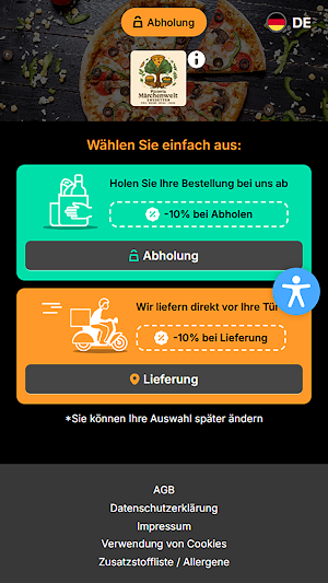 Pizzeria Märchenwelt Emsdetten Screenshot 0