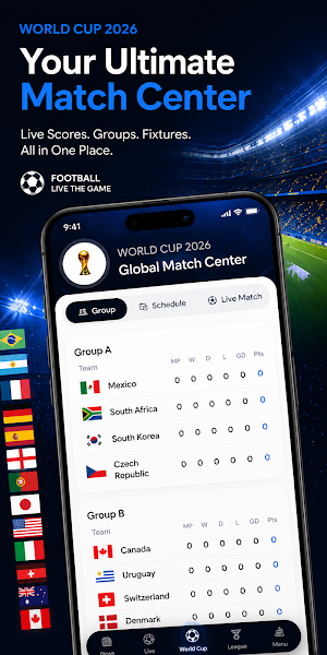 World Cup 2026: Live Scores Screenshot 0