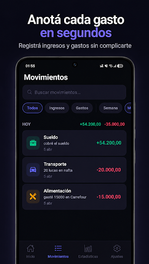 Cashiq: Gastos y Presupuesto Screenshot 3