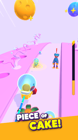 Bungee Space - Funny Runner Screenshot 3