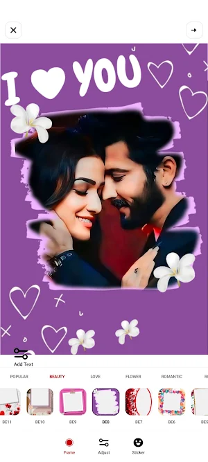 Love photo frame Screenshot 3