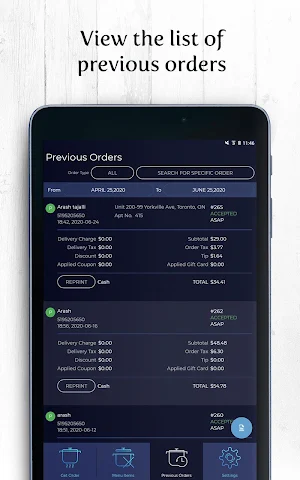 Mealsy Order Receiver Screenshot 3