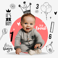 Baby Photo Frame Collage 2022