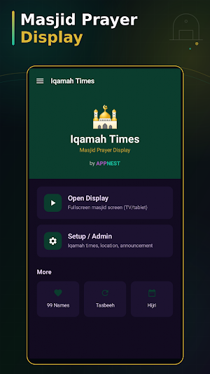 Iqamah Times Screenshot 0