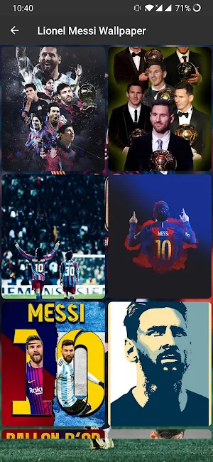 Messi Wallpaper HD Screenshot 0