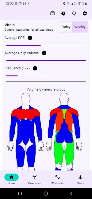 Strength Assistant Screenshot 1