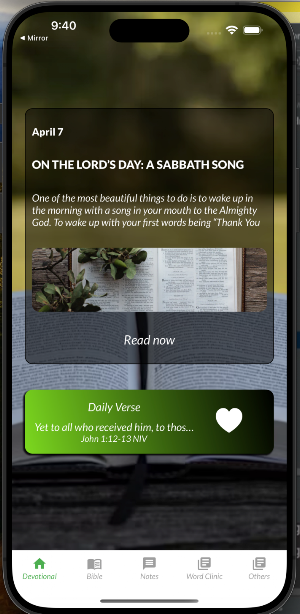 Miv Devotional Screenshot 2