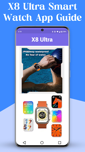 X8 Ultra Smart Watch App Guide Screenshot 3