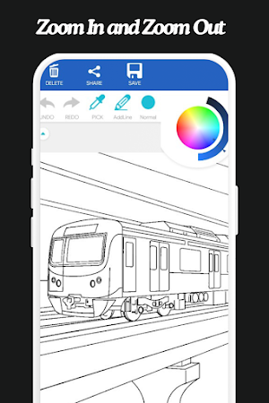 Train Coloring Book Screenshot 3