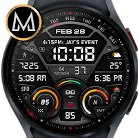 MD214 Digital Watch Face