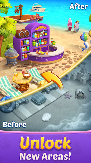 Tropic Match! Screenshot 1