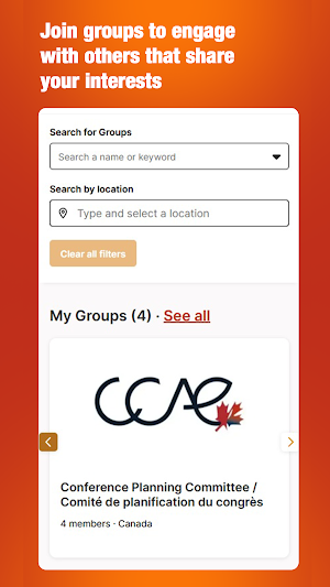 CCAE Connexion Screenshot 1