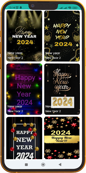 Happy New Year Wishes 2024 Screenshot 1