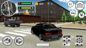 Driver 3D: Lada Samara 2115 simulator Screenshot 1