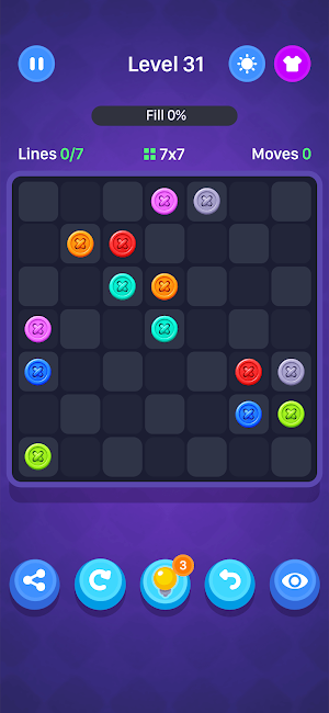 Color Link Puzzle: Dot Connect Screenshot 1