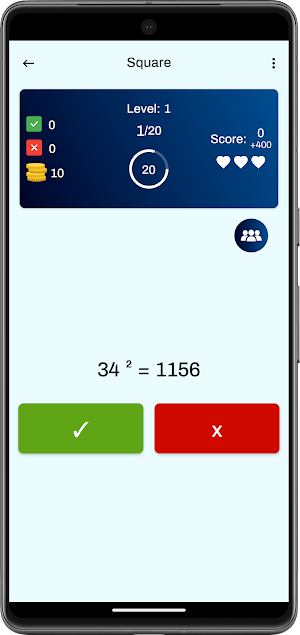 Brain Game | Offline Math Quiz Screenshot 2