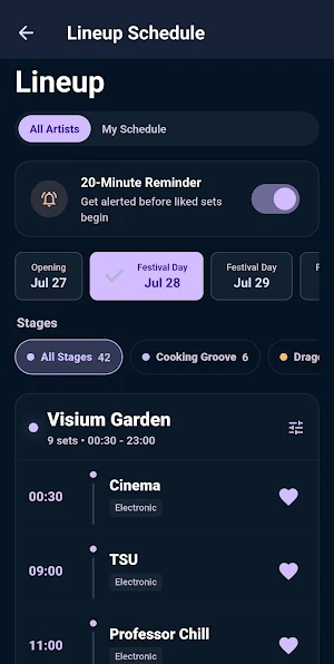 FestiGather Screenshot 2