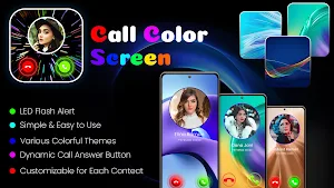 Color Call Screen: Call Themes Screenshot 0