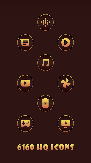 Glorious Maroon Icons Screenshot 1